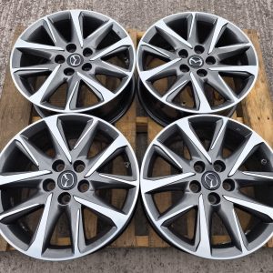 MAZDA CX5 KF ORIGINÁL ALU 7x17 5x114,3 ET45/TPMS/BICOLOR